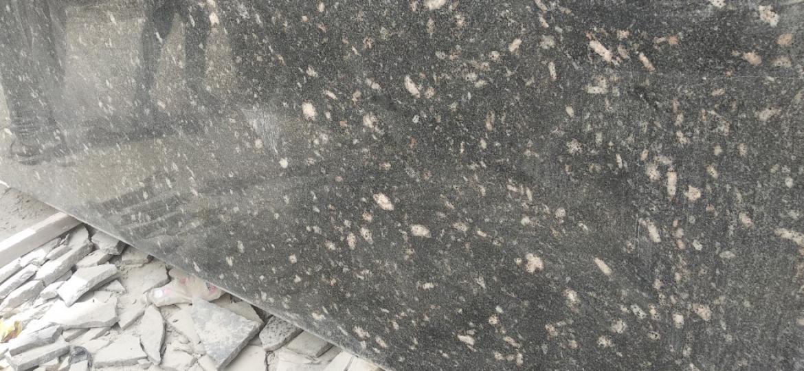 Black Aswan Granite slabs